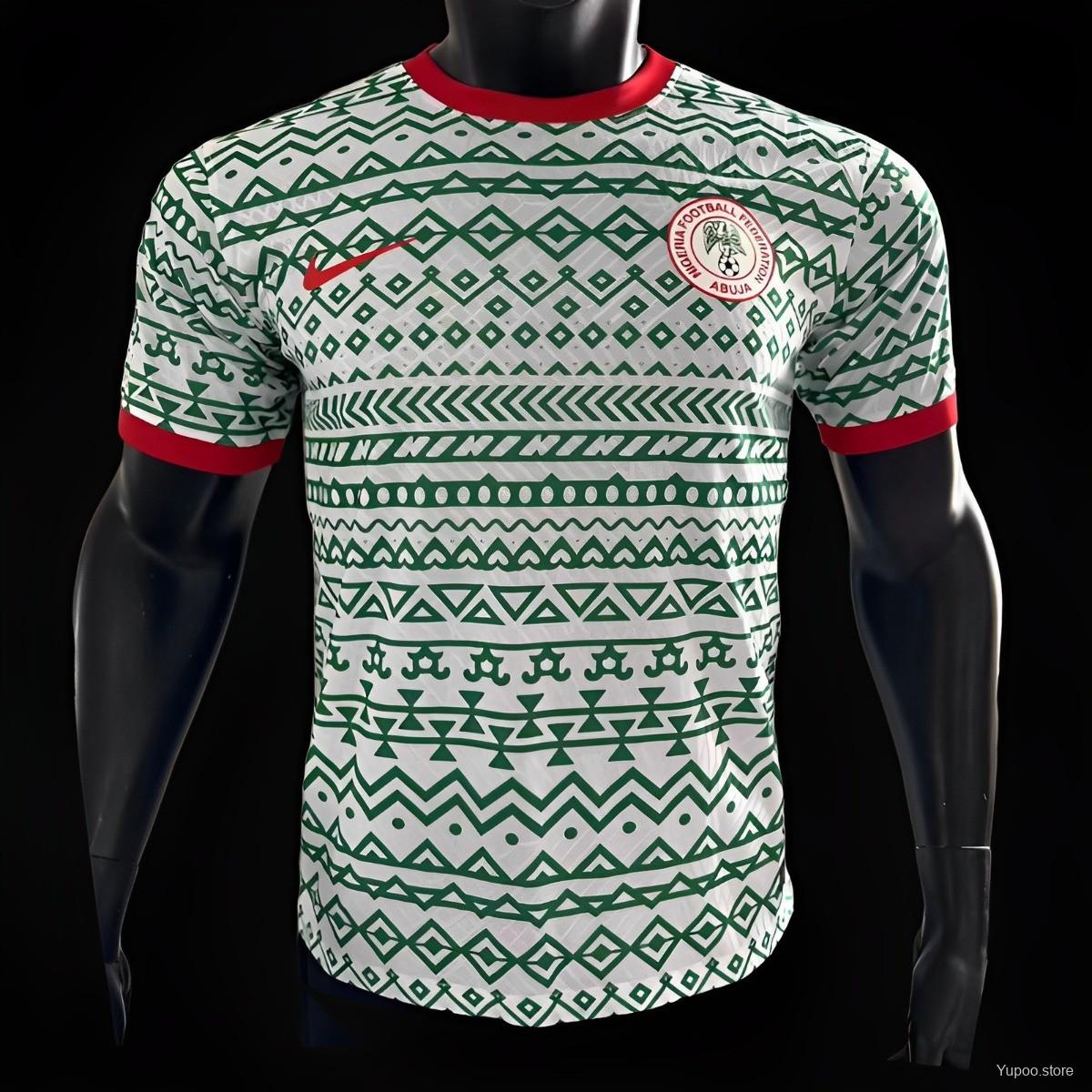 Maillot Nigéria PréMatch Player Version 2023/24 Playfoot