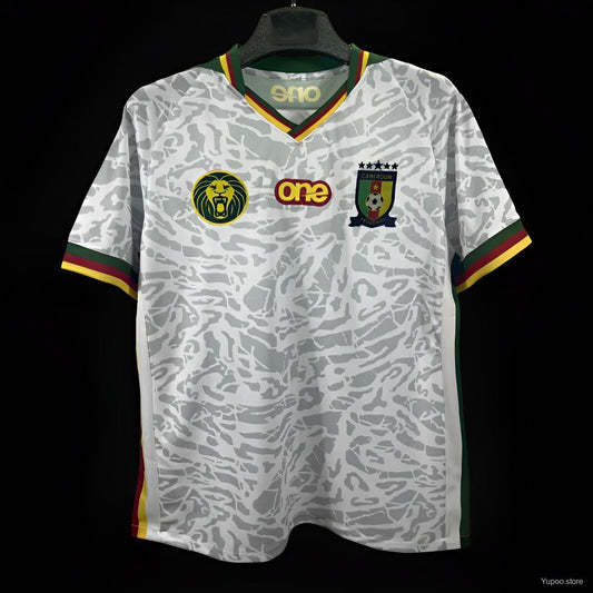 Maillot Cameroun/Cameroon Blanc 2023/24