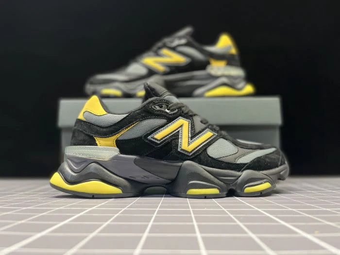 NEW BALANCE 9060 BLACK AND YELLOW