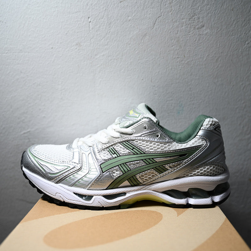 ASICS GEL KAYANO GREEN SILVER GRISE VERT