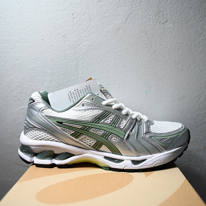 ASICS GEL KAYANO GREEN SILVER GRISE VERT