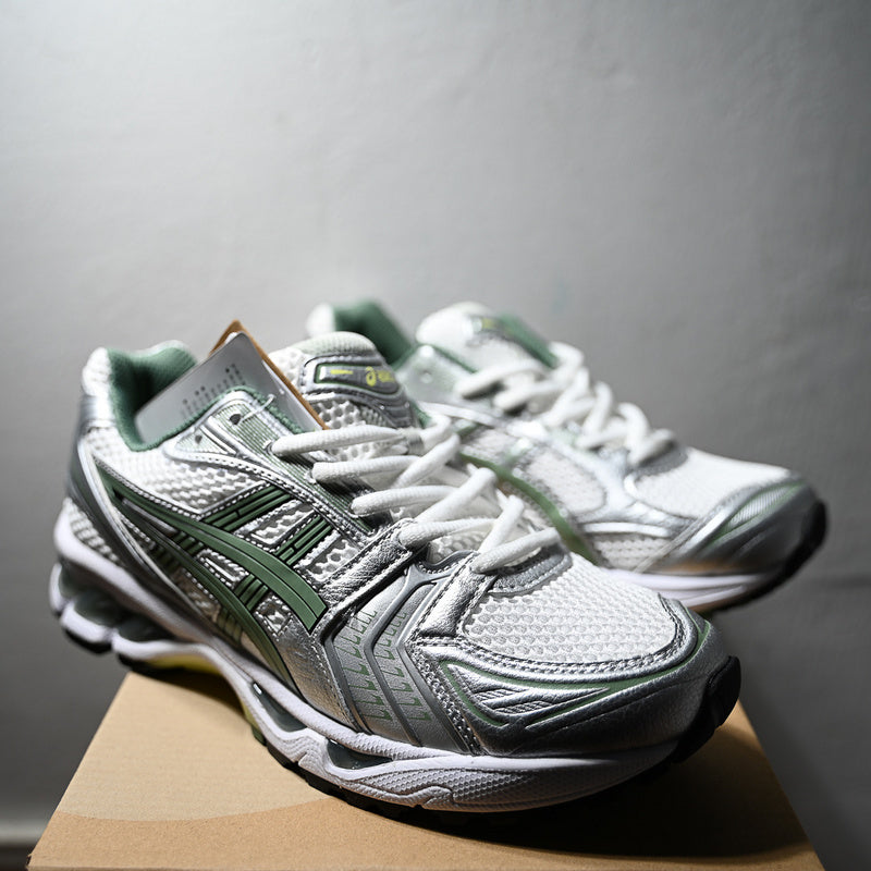 ASICS GEL KAYANO GREEN SILVER GRISE VERT