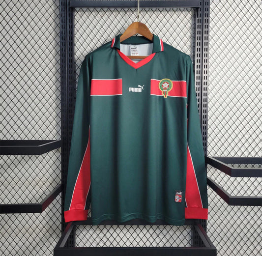 Maillot Maroc/Morocco third Manche Longue LS 1998