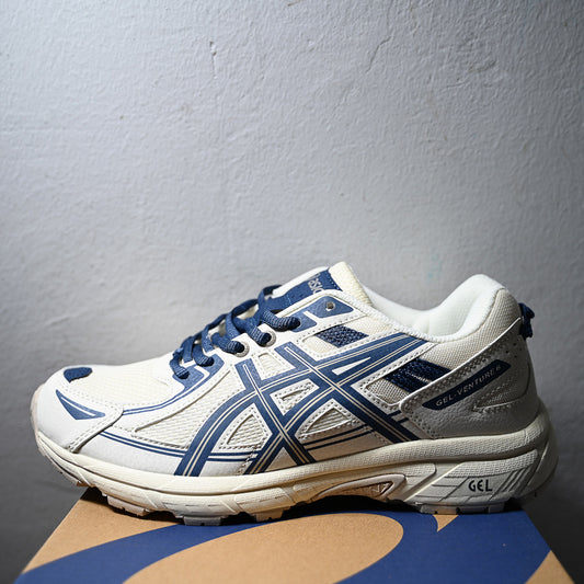 ASICS GEL VENTURE WHITE BLUE BLANC BLEU