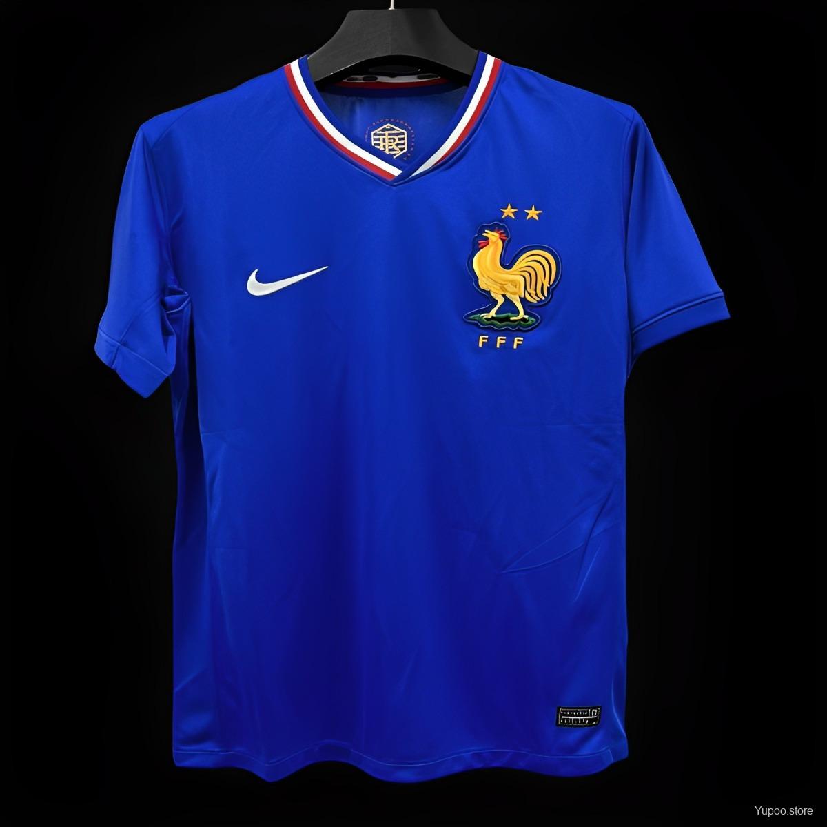 Maillot football France domicile EURO 2024/25