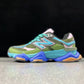 NEW BALANCE 9060 OLIVE TEAL PINK