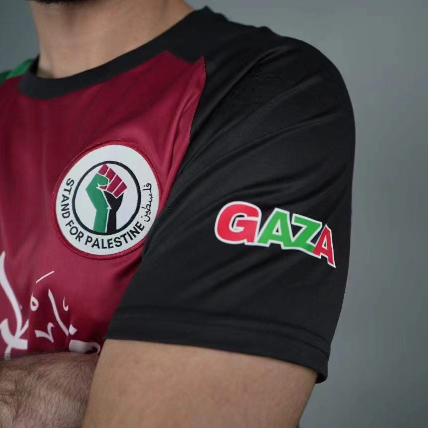 Maillot football Palestine Stand for Palestine Falistīn  فلسطين 2024/25