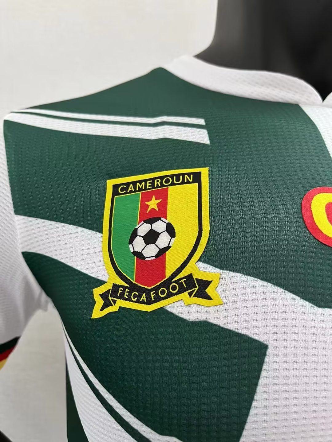 Maillot Cameroun/Cameroon extérieur/blanc * Player Version * CAN/CAF 2024