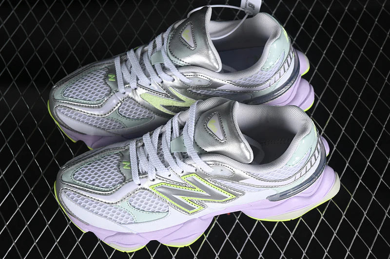 NEW BALANCE NB 9060 METALLIC GREEN PURPLE