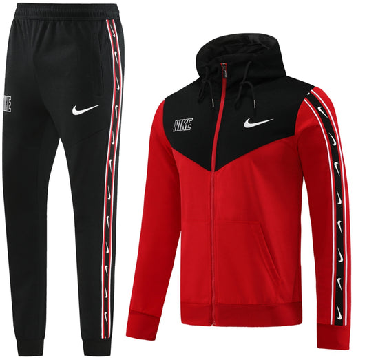 Survêtement jogging Nike Repeat logo rouge