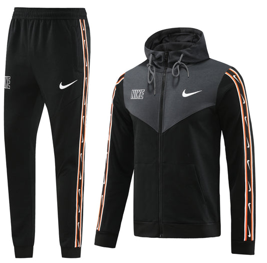 Survêtement jogging Nike Repeat logo gris