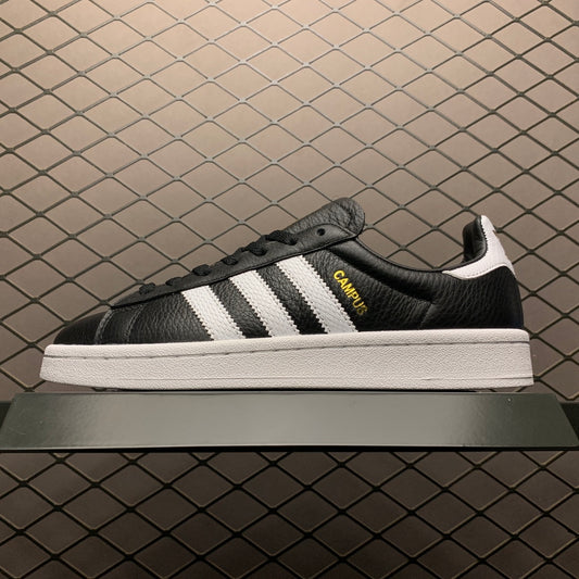 ADIDAS CAMPUS BLACK LEATHER