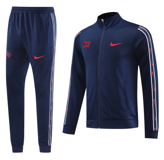 Survêtement jogging Nike Repeat logo bleu