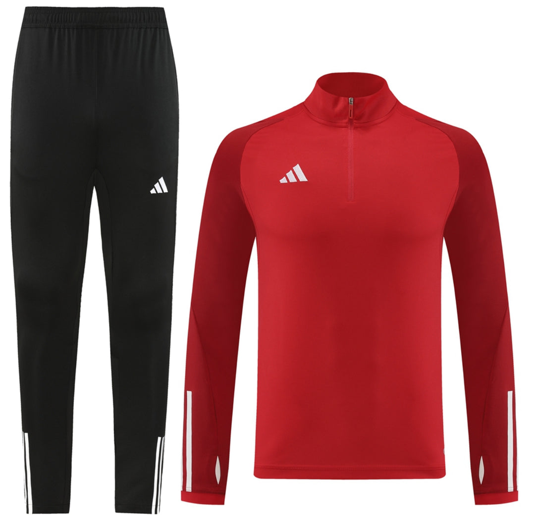 Survetement jogging Adidas Rouge Play foot