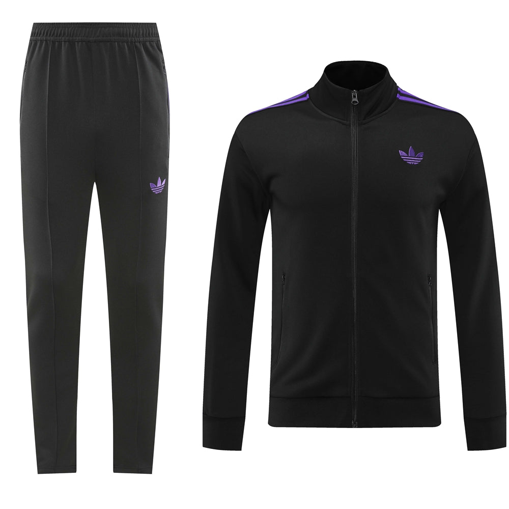 Survêtement jogging Adidas Noir/Violet