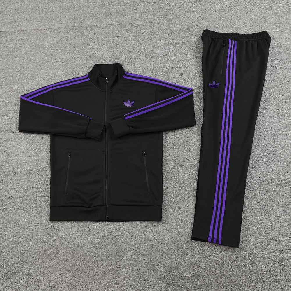 Survêtement jogging Adidas Noir/Violet