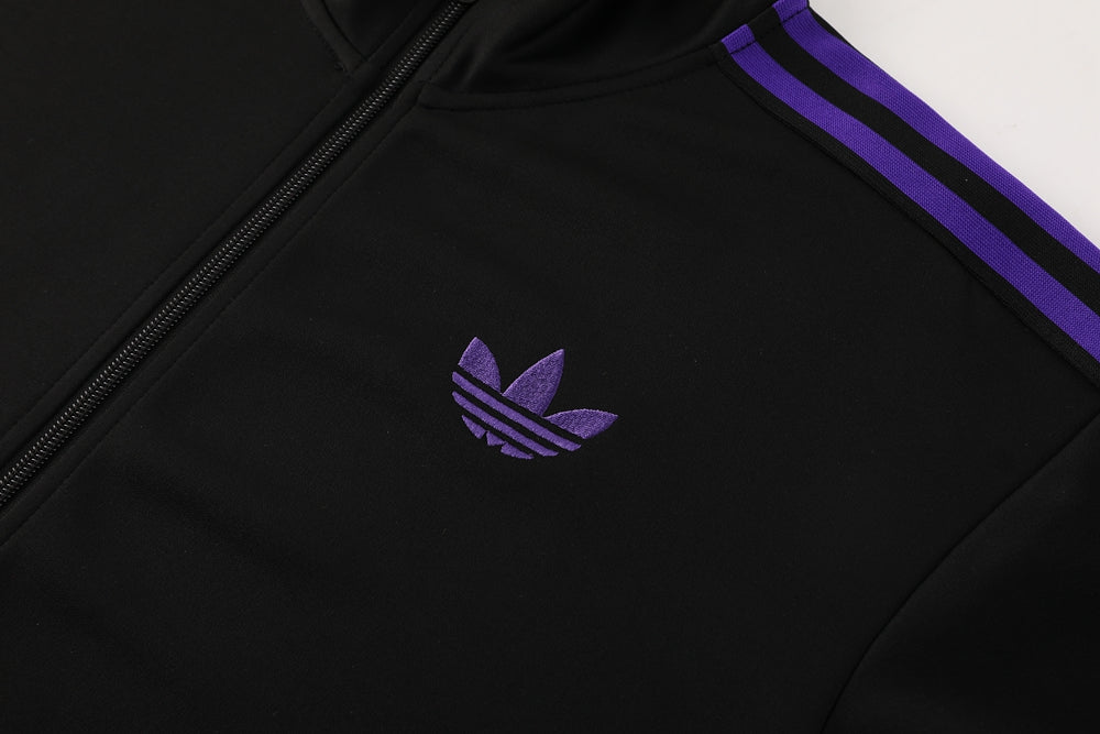 Survêtement jogging Adidas Noir/Violet