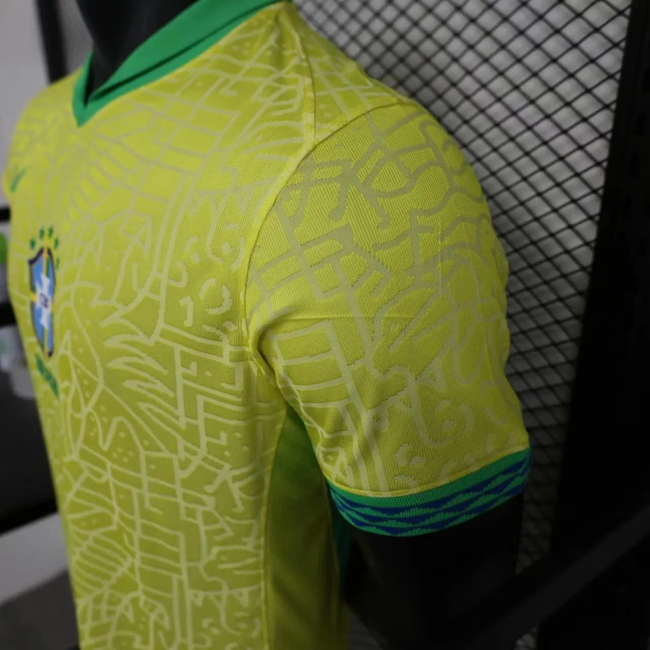 Maillot Brésil Brazil domicile Player Version 2024/25