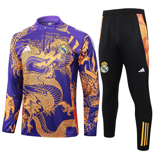 Survêtement ensemble football Real Madrid Purple Dragon 2024/25 mo