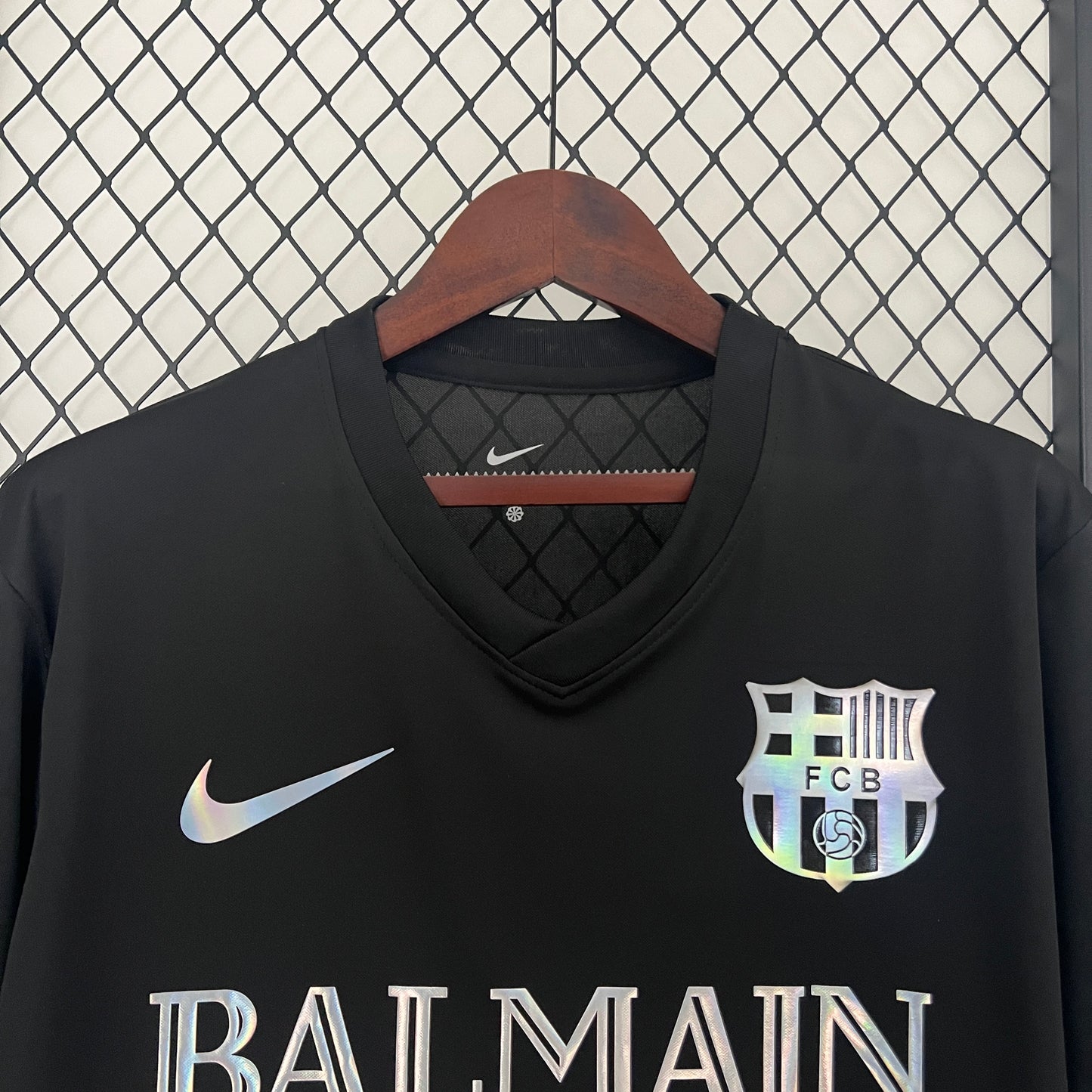 Maillot football FC Barcelone Barcelone Balmain Noir/Black 2024/25