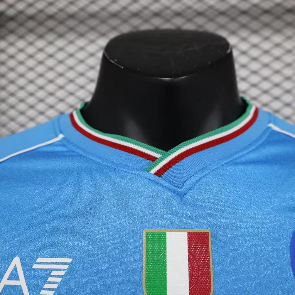 Maillot football Naples/Napoli domicile Version Player 2023/24