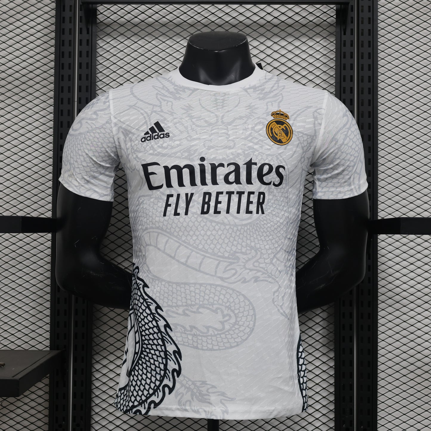 Maillot football Real Madrid Blanc White Dragon Player Version 2024/25