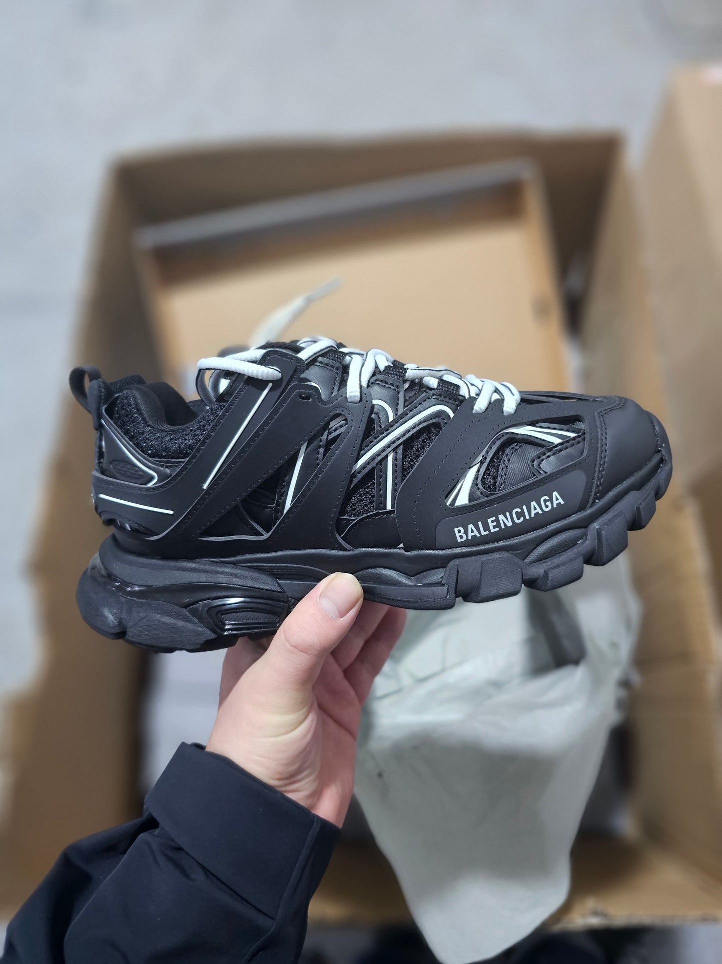 BALENCIAGA TRACK BLACK NOIRE