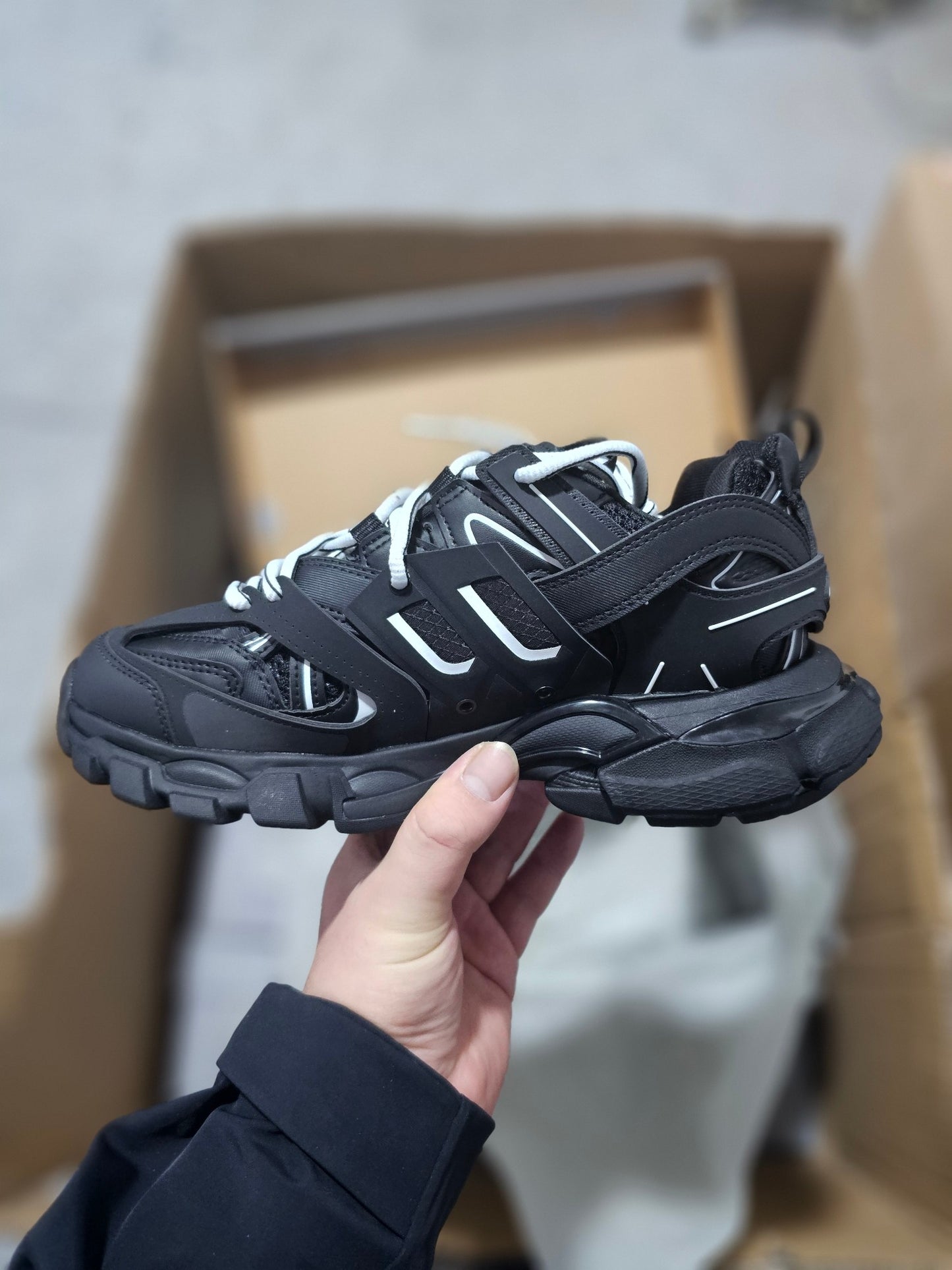 BALENCIAGA TRACK BLACK NOIRE