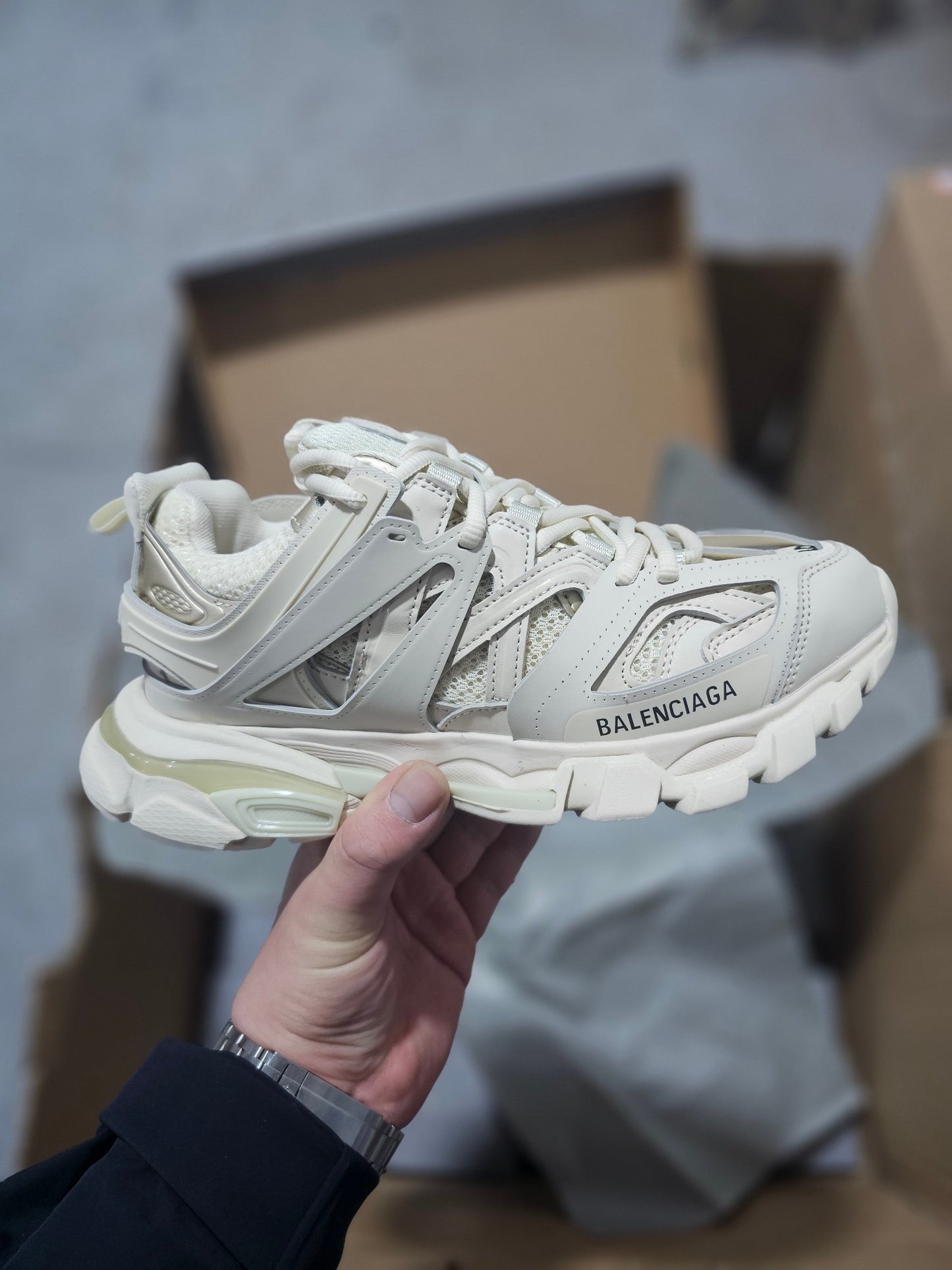 BALENCIAGA TRACK BEIGE