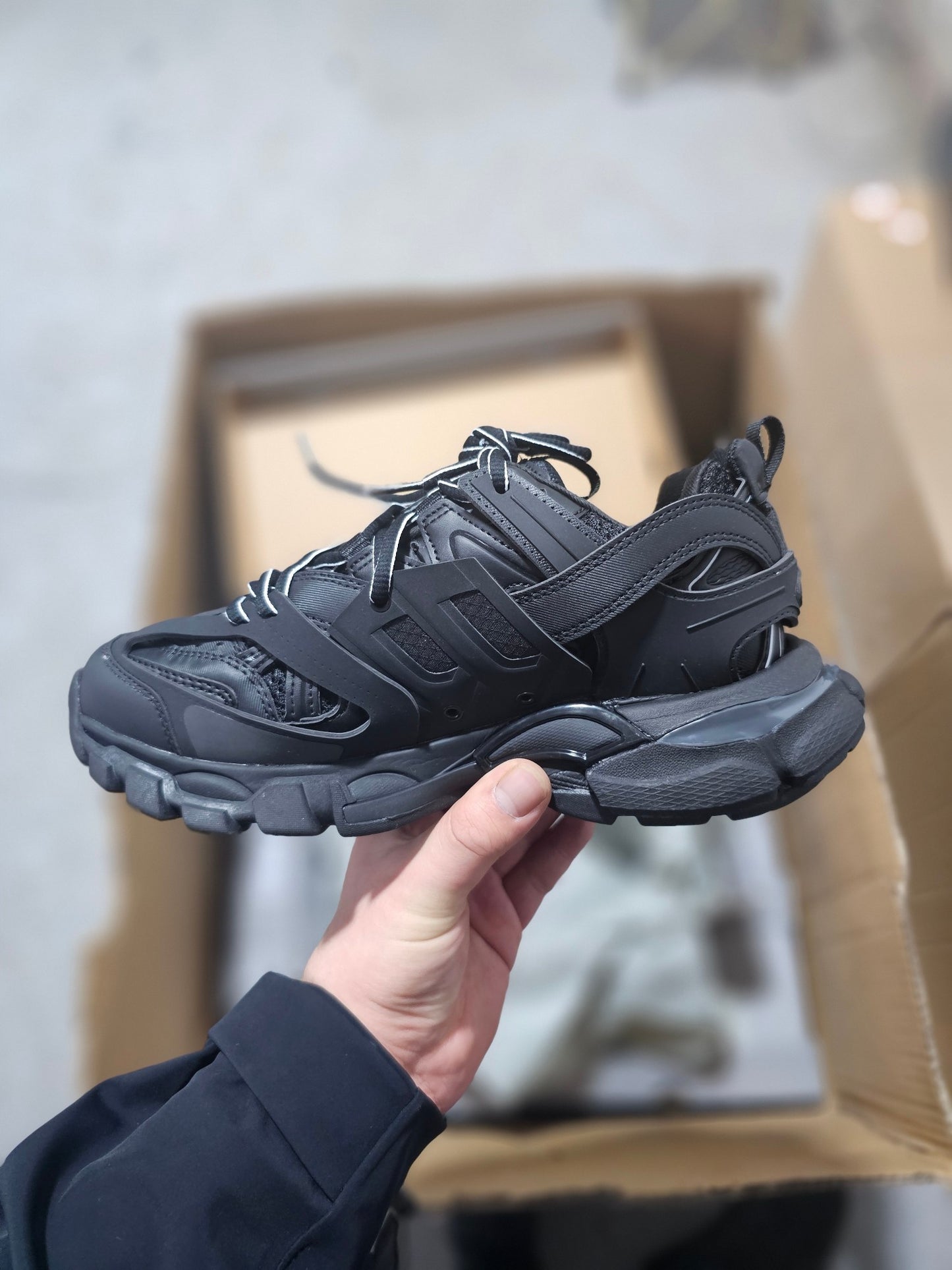 BALENCIAGA TRACK BLACK NOIRE