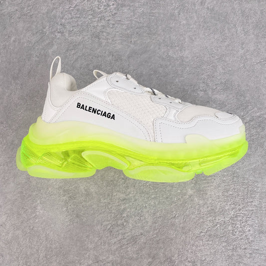 BALENCIAGA TRIPLE S WHITE YELLOW