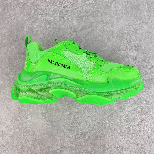 BALENCIAGA TRIPLE S GREEN VERT