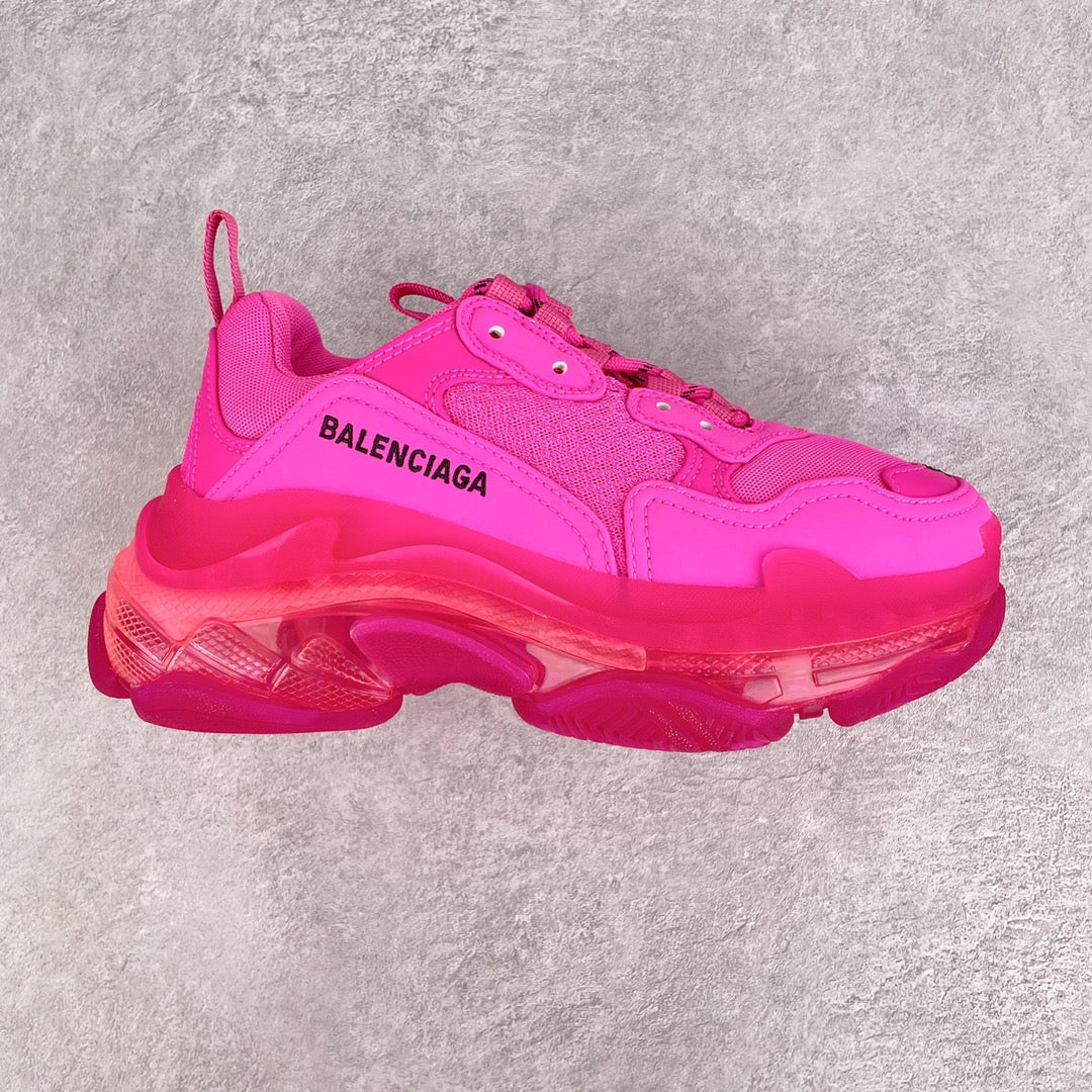 BALENCIAGA TRIPLE S FULL PINK ROSE