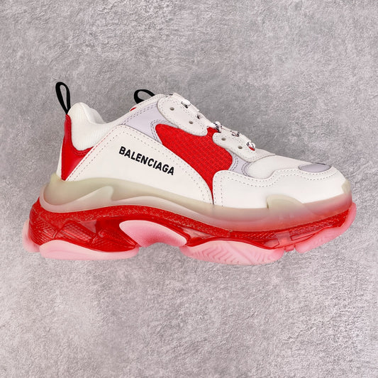 BALENCIAGA TRIPLE S RED ROUGE