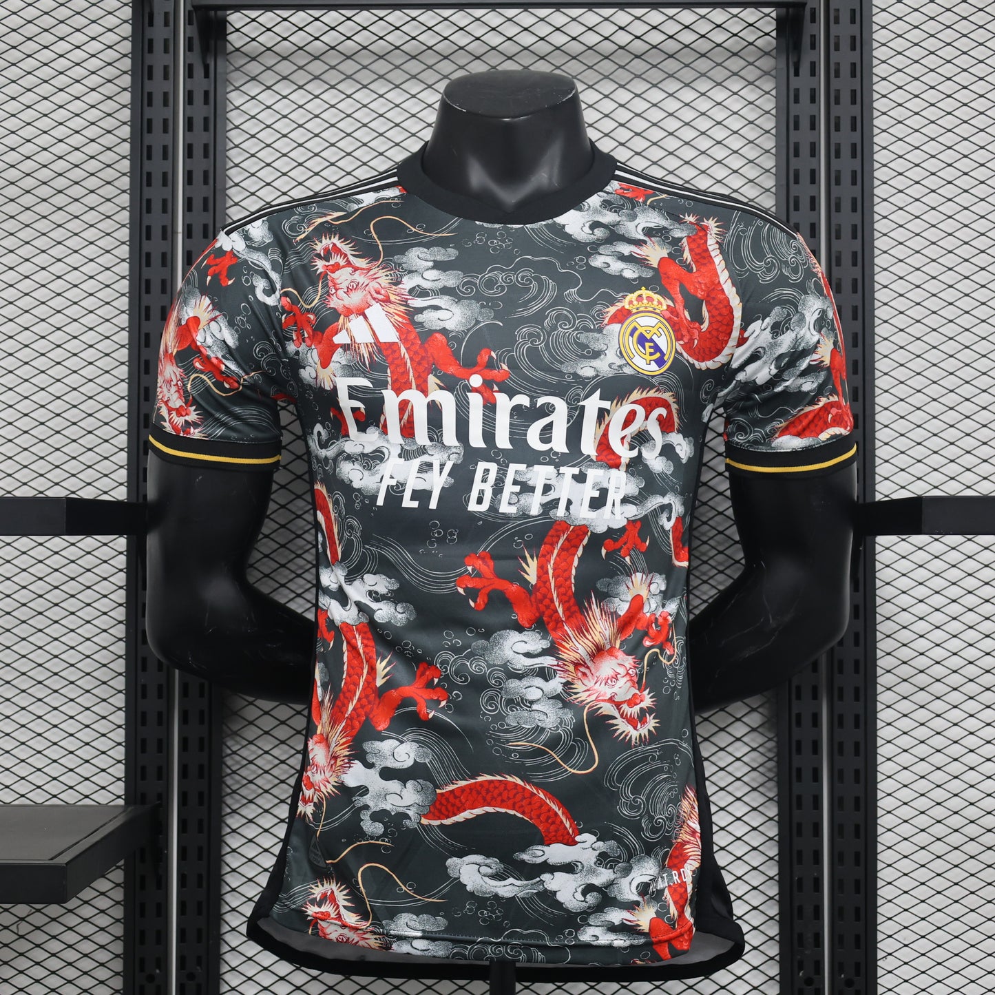 Maillot Real Madrid Red Dragon * Player Version* 2023/24