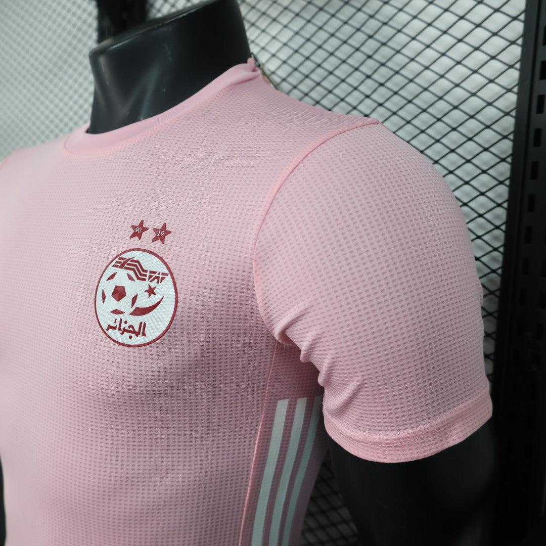 Maillot Algérie/Algeria Rose Pink Player Version 2023/24