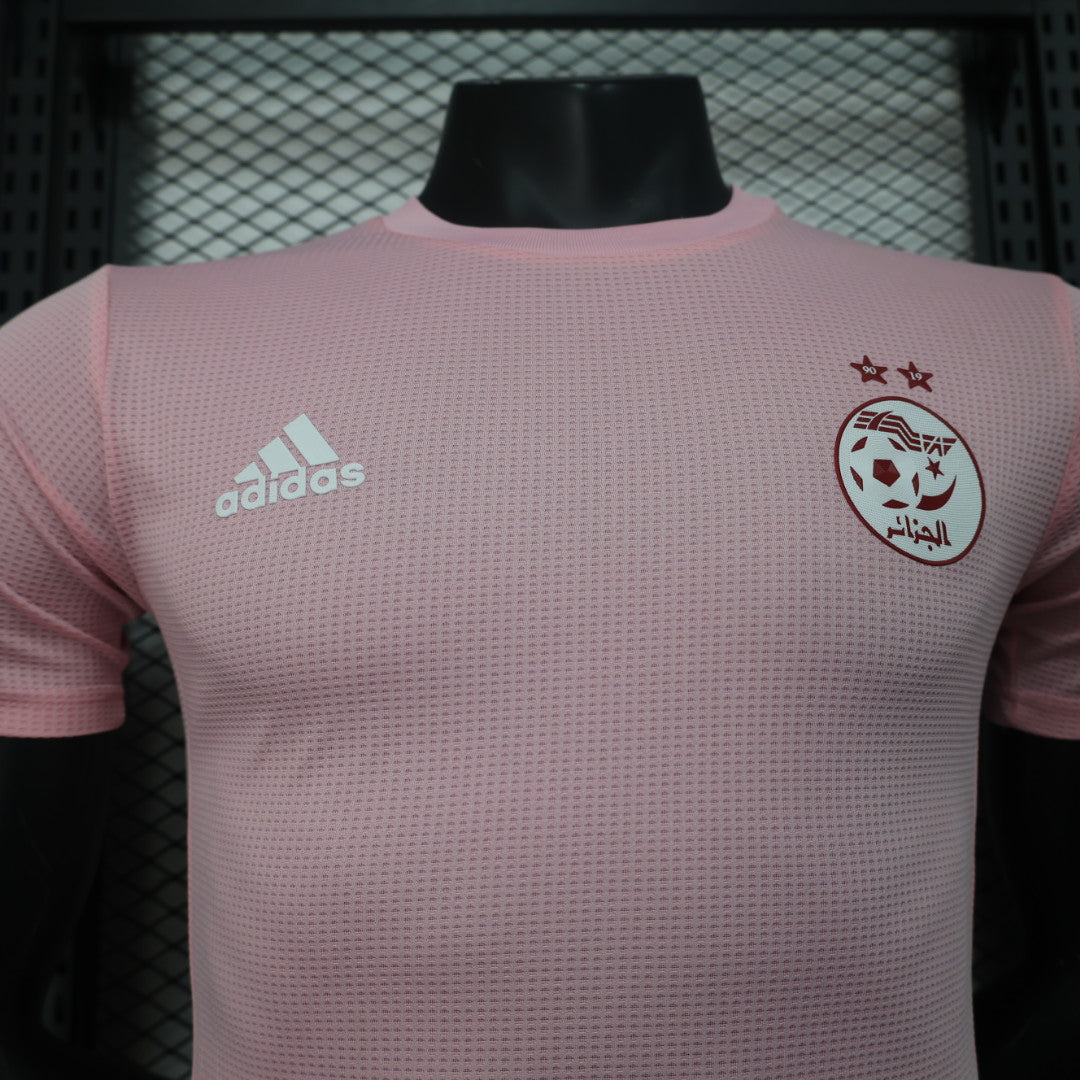 Maillot Algérie/Algeria Rose Pink Player Version 2023/24