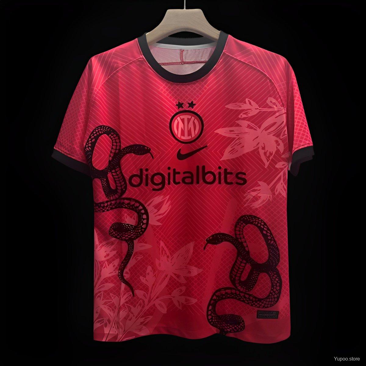 Maillot football Inter milan Spécial Red Snake Rouge