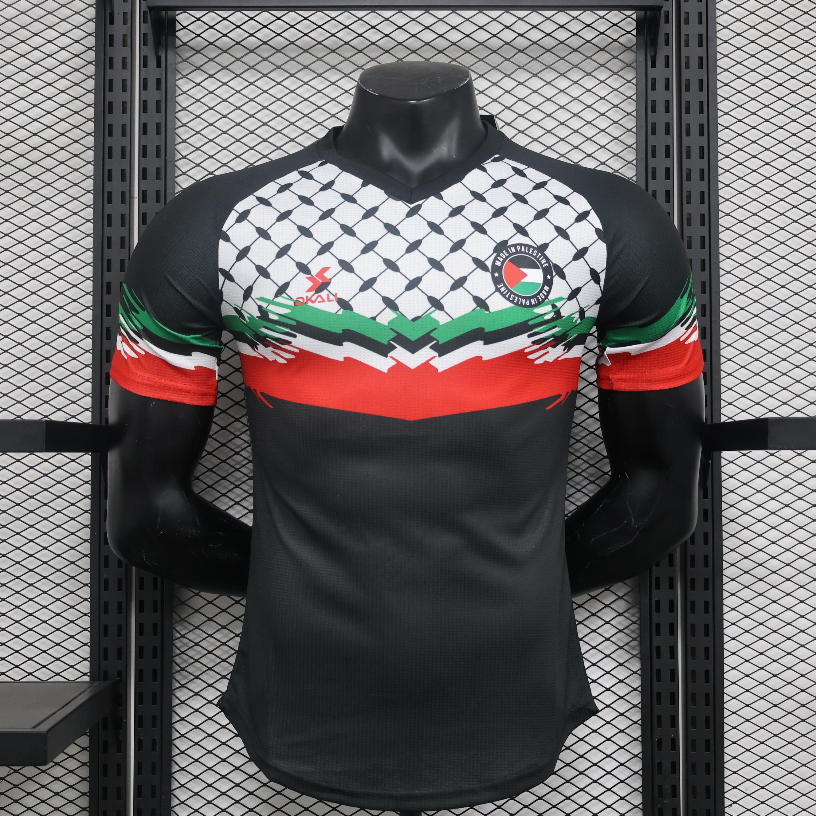 Maglia Ufficiale Palestina 2025/2026 – DKALI, Colore Rosa, Nuova Con Etichette