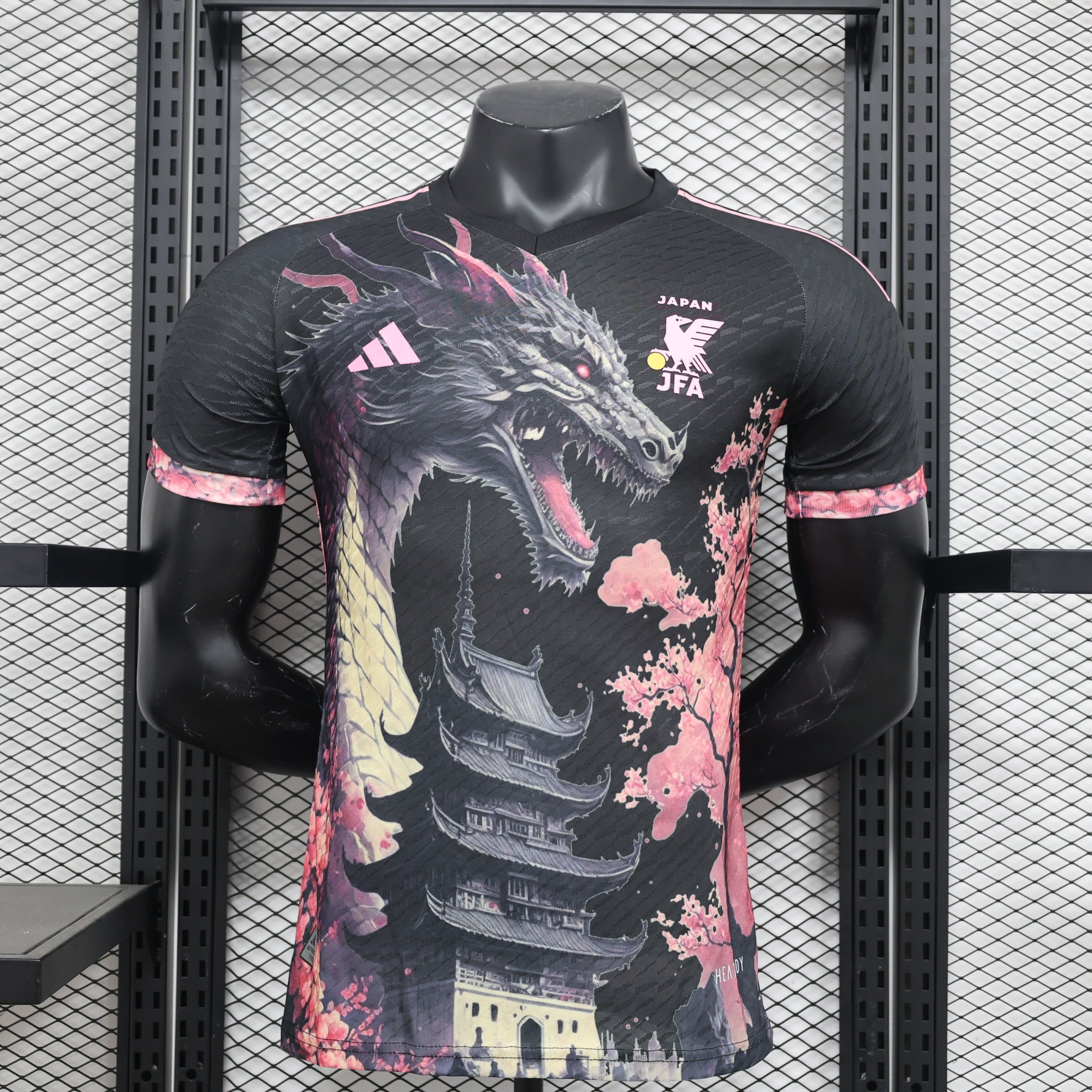 MAILLOT DU JAPON DRAGON BLEU - SAMURAI FOOTBALL