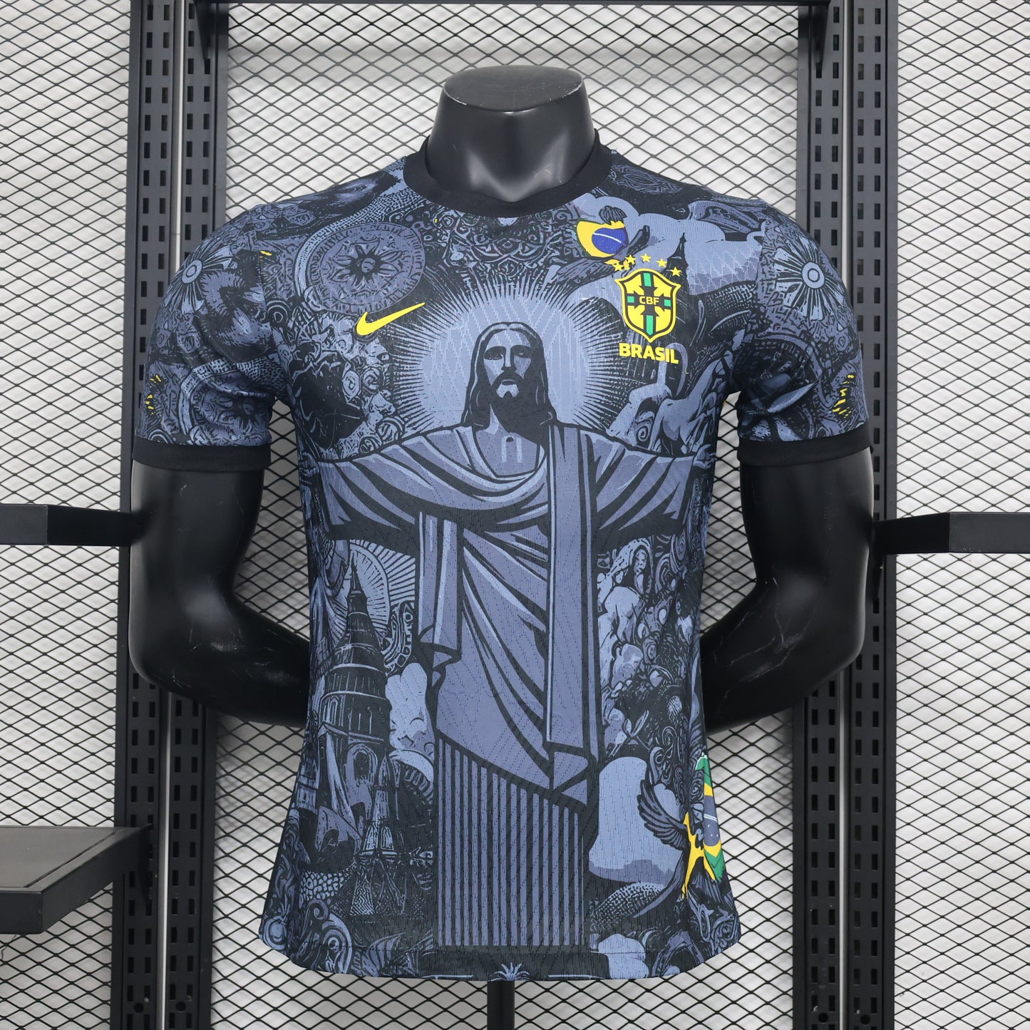 Maillot Brésil Brazil Concept Black Player Version 2024/25