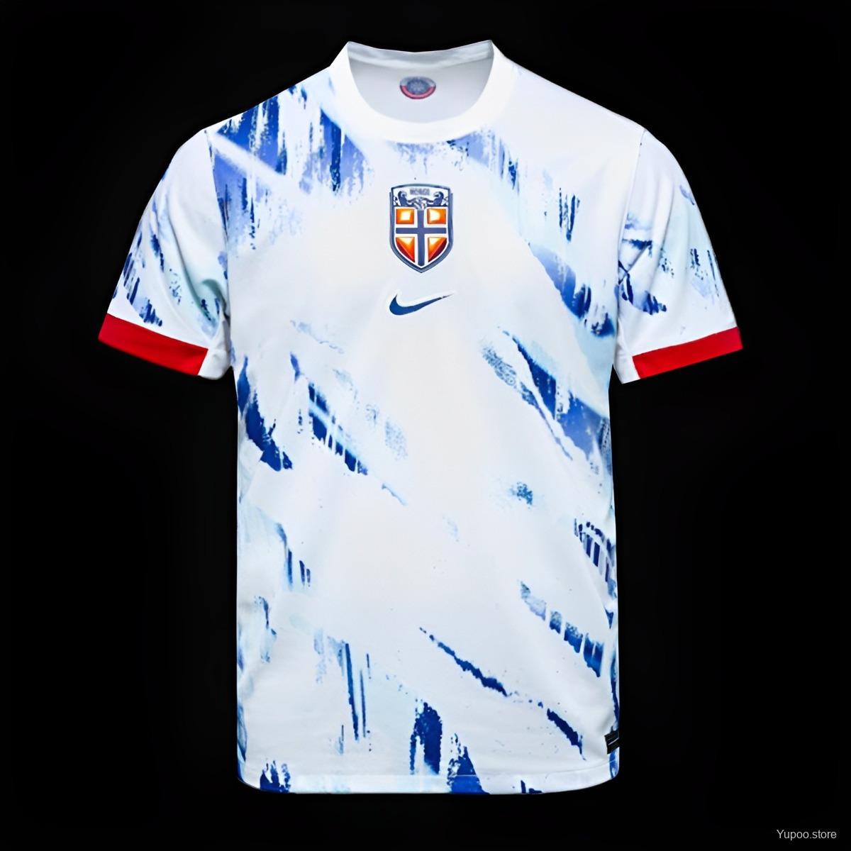 Maillot football Norvège Norway extérieur 2024/25