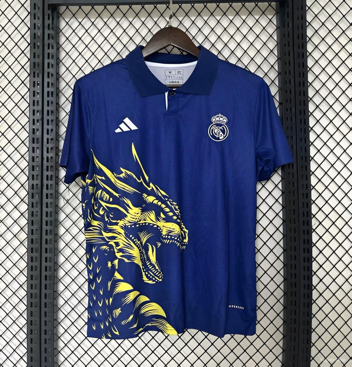 Maillot football Real Madrid Spécial Edition Yellow Dragon 2024/25