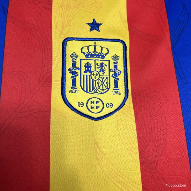 Maillot football Espagne Spain training entraînement 2024/25