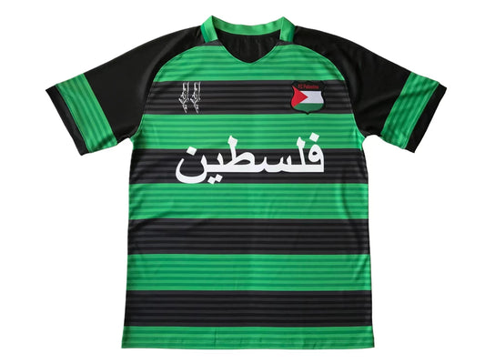 Maillot football Palestine FC Palestino Falistīn Vert Green فلسطين 2024/25