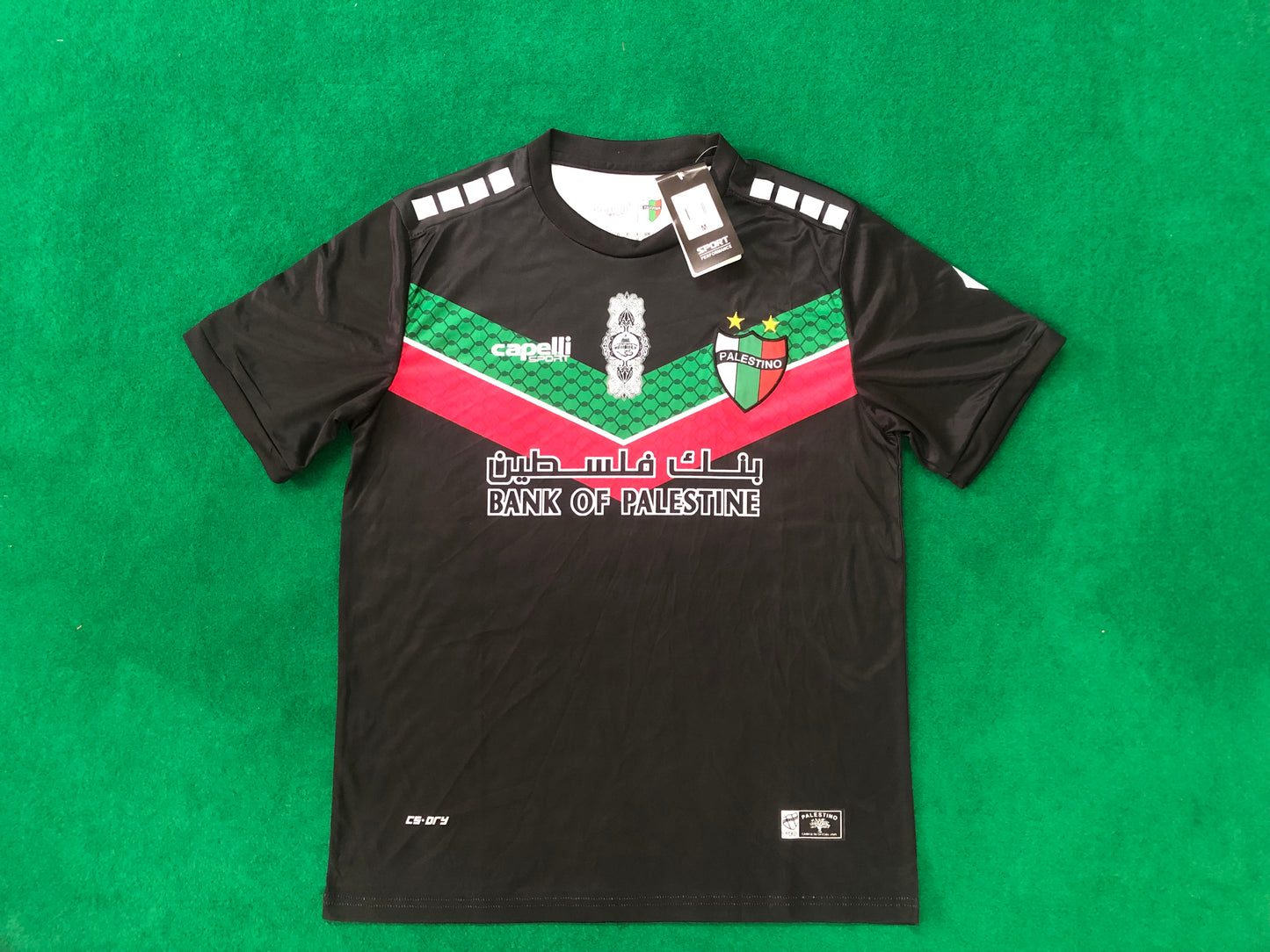 Maillot football FC Palestino/Palestine Black/Noir 2023/24