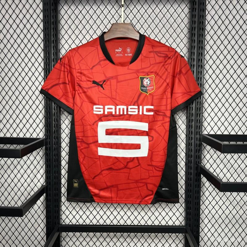 Maillot football Rennes Stade Rennais domicile 2024/25