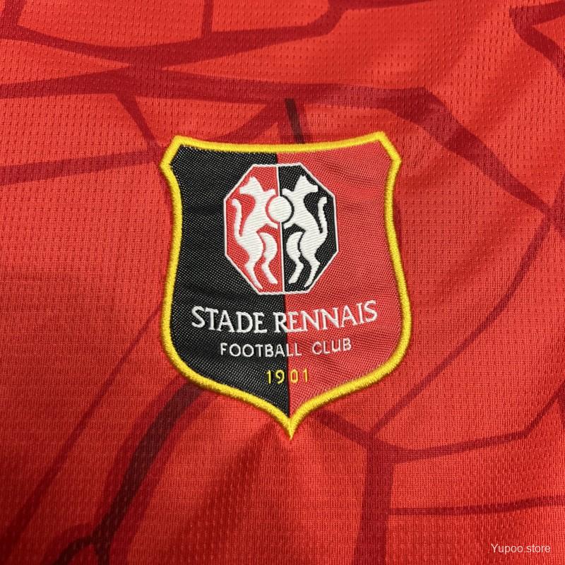 Maillot football Rennes Stade Rennais domicile 2024/25