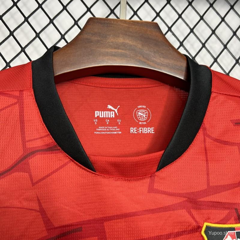 Maillot football Rennes Stade Rennais domicile 2024/25