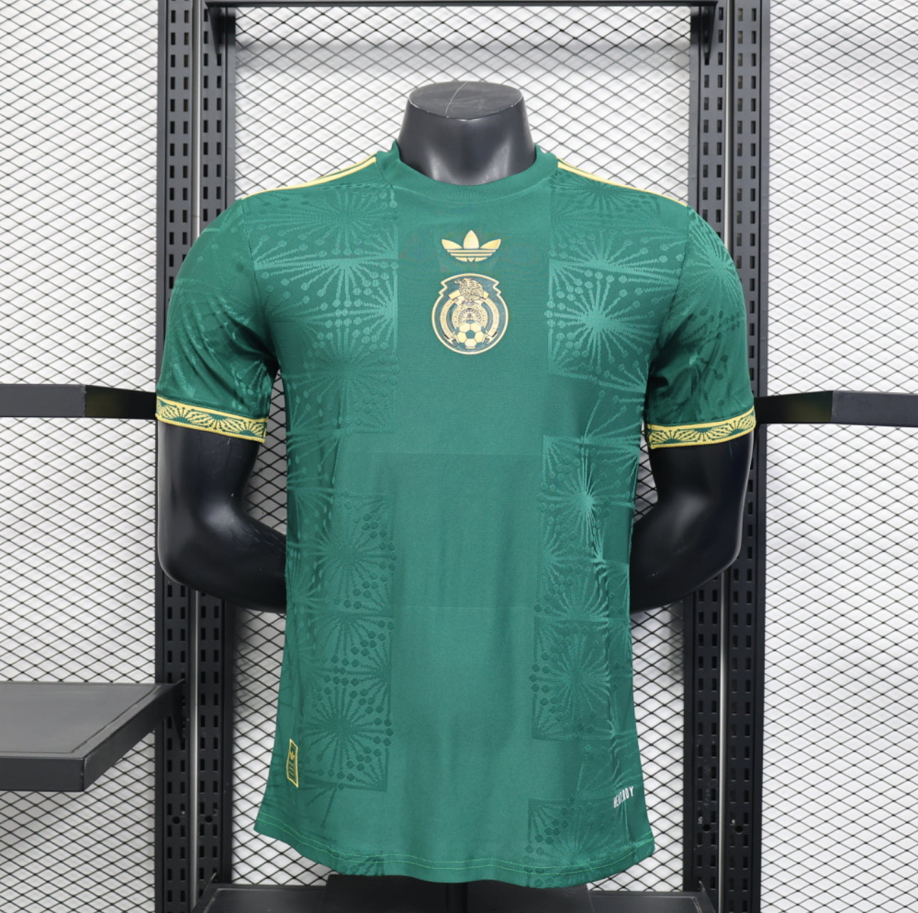 Maillot De Football Rétro Mexique 2010 Coupe Du Monde - Extérieur, Taille M, Noir - Occasion, Marque Adidas